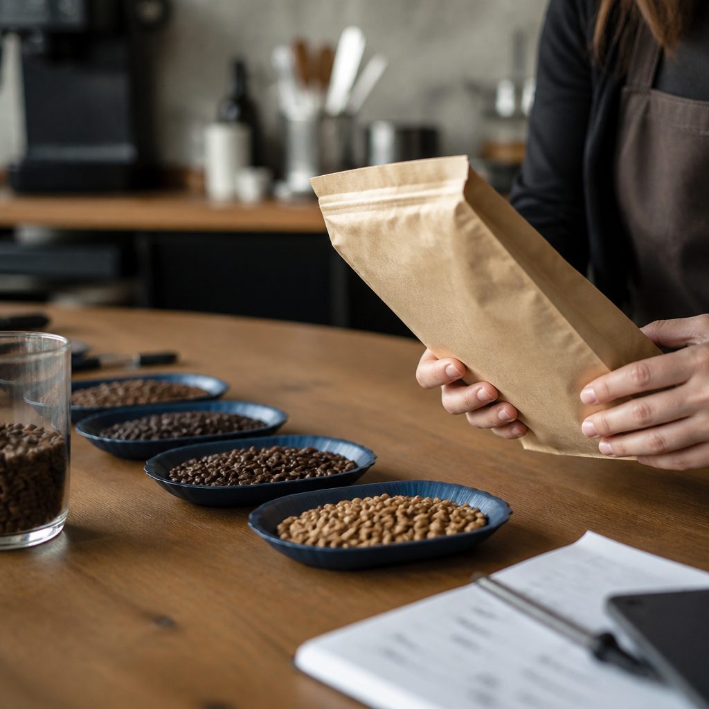 About : Beans & Roast: roast levels and reading a coffee bag