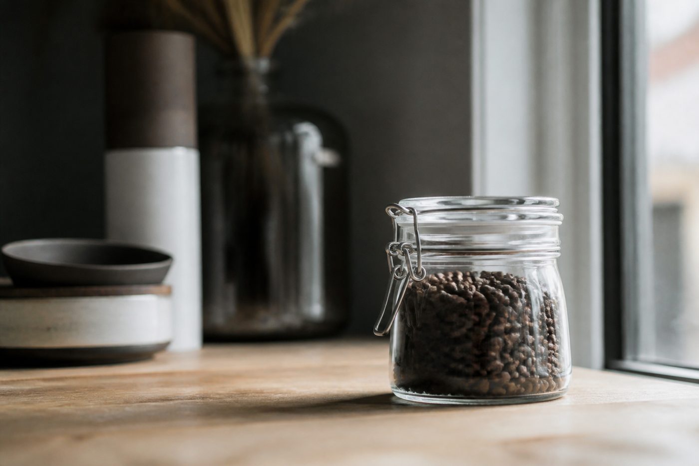 About : Storage & Freshness: keeping coffee beans fresh