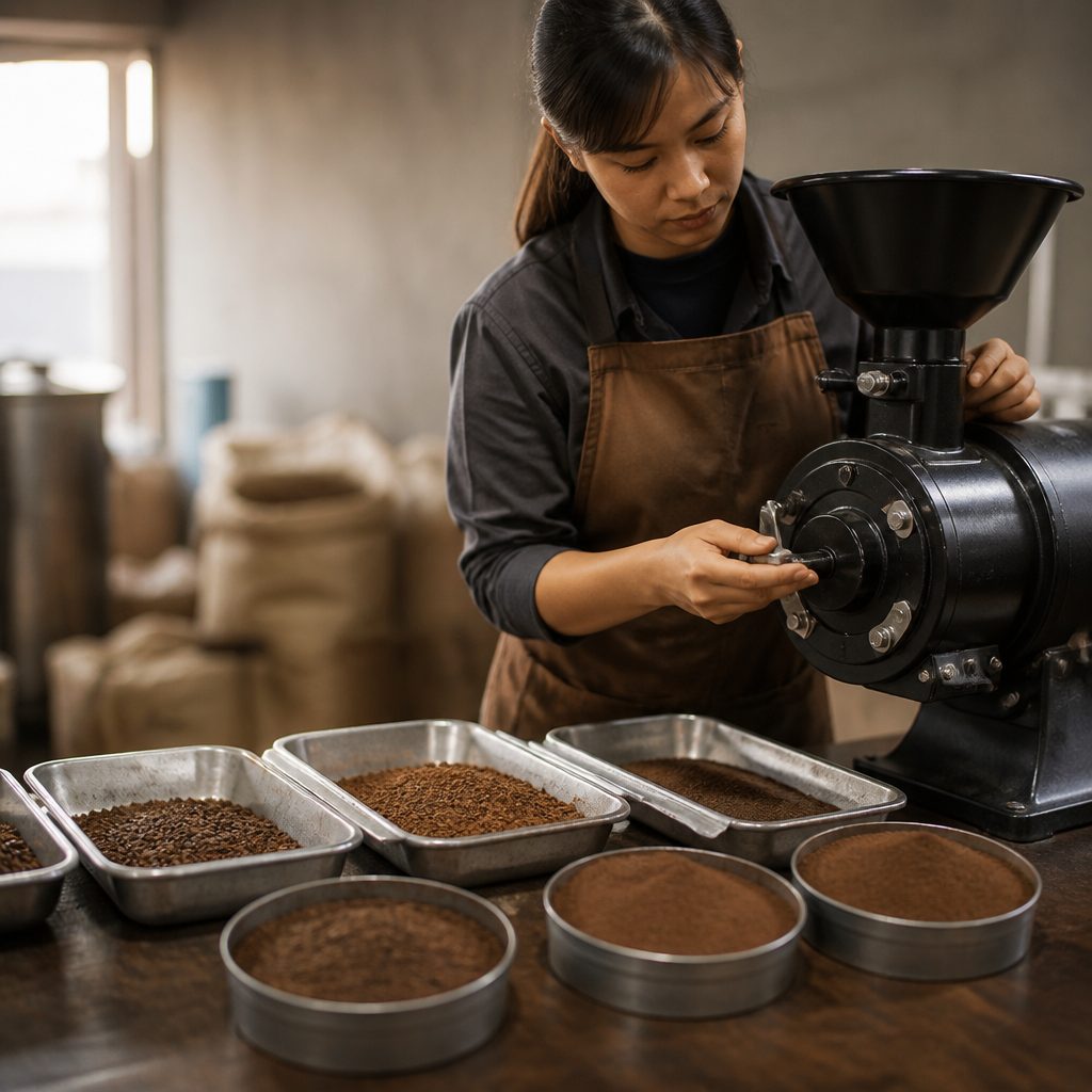 Sections : Grinding & Equipment: grind size and grinder basics