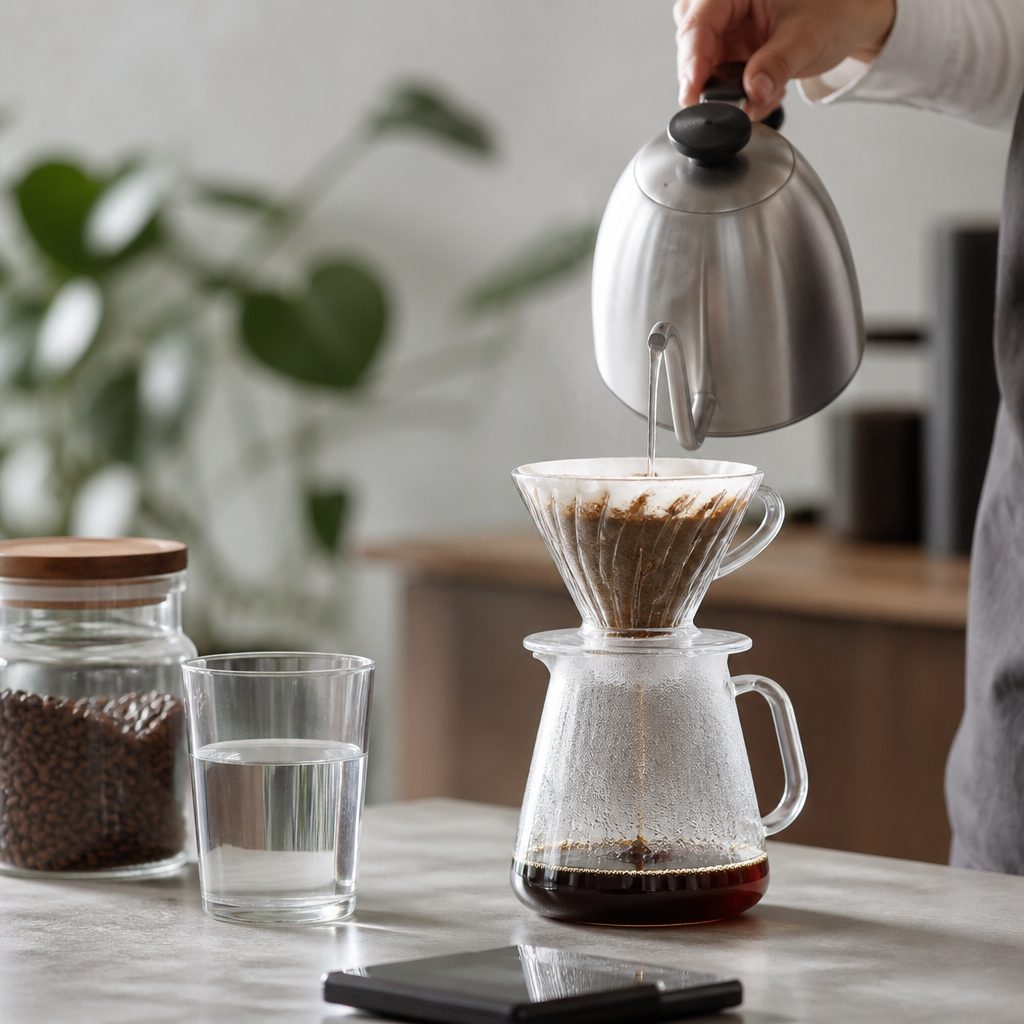 Sections : Water & Ratios: coffee-to-water ratios explained