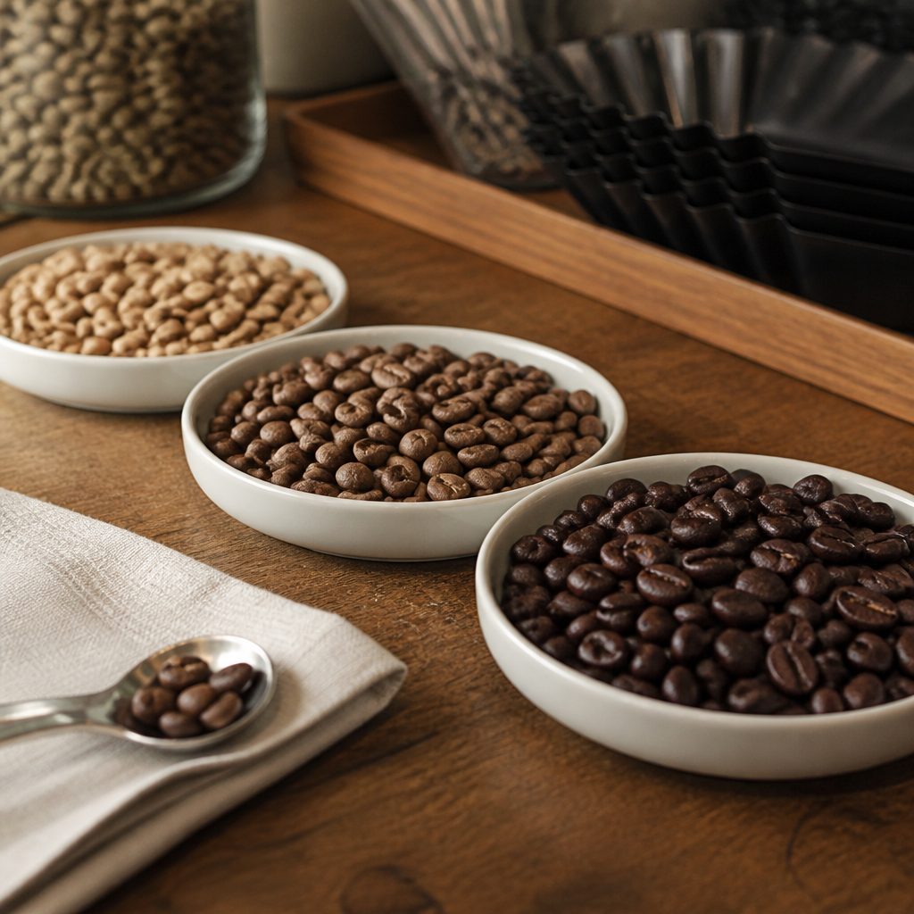 What roasting actually does to a bean : Understanding Roast Levels: Light, Medium and Dark Explained